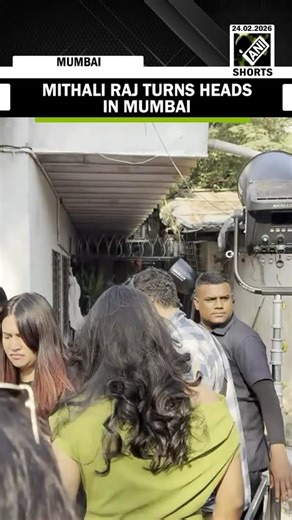 Former Women’s Cricket Captain Mithali Raj makes public appearance in Mumbai