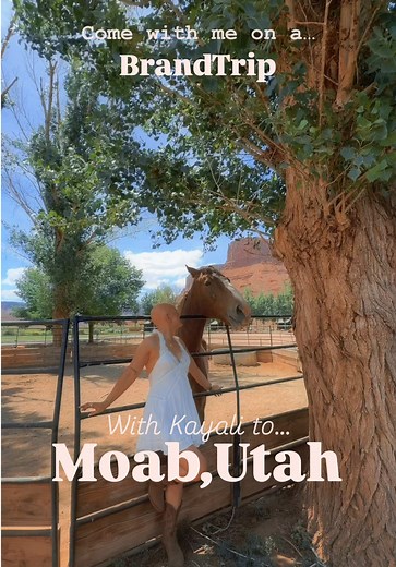 Moab travel vlog: horseback riding and desert views