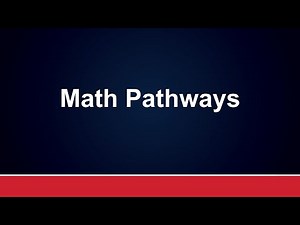 Math Pathways