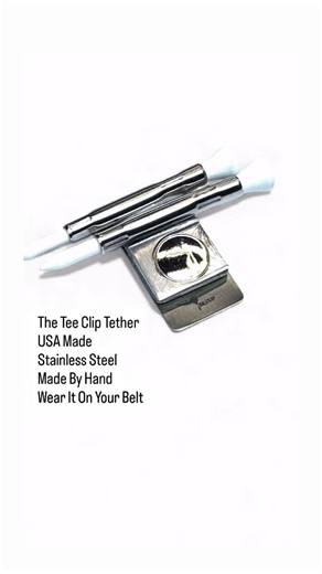 The Tee Clip | Tired of fumbling for golf tees in your pockets or watching them fly out of your hat? Meet the game-changing Tee Clip® Tether™ – the... | Instagram