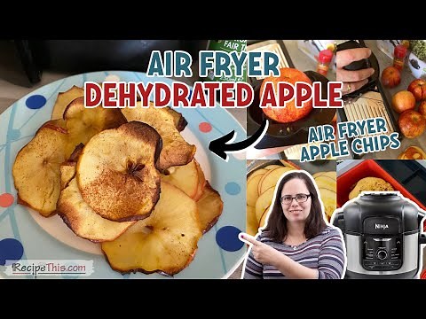 Dehydrate Apples In The Air Fryer (Ninja Foodi Apple Chips)
