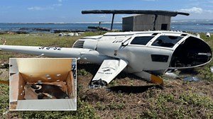 Report shows loose penguin caused helicopter crash