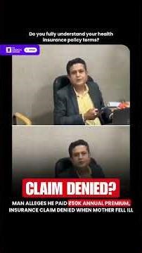 Man Alleges He Paid ₹50k Annual Premium, Insurance Claim Denied When Mother Fell Ill
