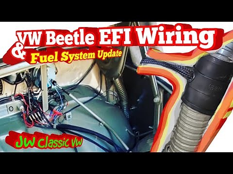 Haltech EFI Wiring Harness & Fuel System Update |Turbo VW Beetle | JW Classic VW