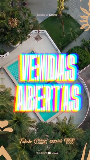 REVEILLON LA LUNNA on Instagram: "✨VENDAS ABERTAS!🌙 As vendas estão abertas para o melhor réveillon da sua vida @reveillonlalunna ! Celebre sua virada do ano e venha viver essa experiência em um local paradisíaco cercado pela natureza, boas energias e muita música e show inéditos com melhores artistas da atualidade e o melhor open bar premium da cidade !🍾🍻🍹 Line up - Palco 1 : 🔸THIAGO SOARES 🔸FABINHO 🔸BERNINI 🔸FURACÃO 2000🌪️ Line Up - Palco 2 : 🔸RAY COSTA 🔸THE PUPS 🔸KLAUS 🔸BRENNO 🔸