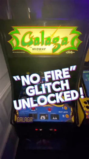 Till Paris on Instagram: "Galaga “No Fire” Cheat Actually Works!!! Back in the golden age of arcades, secrets weren’t handed to you, you discovered them after hours of trial, error, and pure obsession. On this 80s arcade classic Galaga, there’s a real “no fire” cheat that actually works. Clear Stage 1 but leave the bottom two blue bugs alive. Let them come at you. Dodge every shot. For 7… 10… maybe 13 minutes. Then, silence. They will eventually stop firing Take them out, and for the rest of the