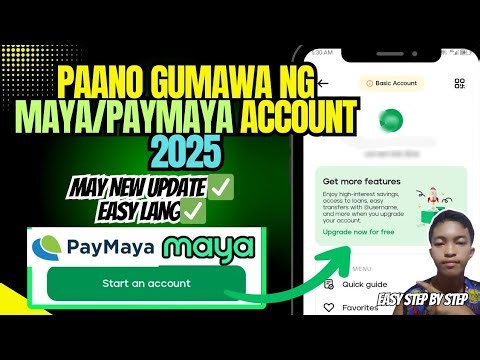 PAANO GUMAWA NG MAYA ACCOUNT 2026