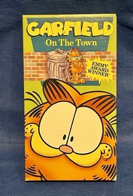 Garfield on the Town VHS Tape 1990 CBS Fox Video Animated Classic Cartoon Film 86162286131| eBay