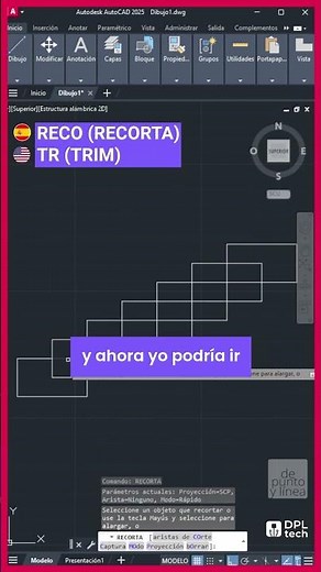 CAD 10 - Learn to TRIM your objects in AutoCAD | AUTOCAD 10 BASIC COURSE
