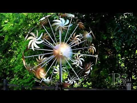 Make A Wish Dandelion Outdoor Garden Wind Spinner