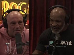 "I'll give you one," Joe Rogan introduces amazing workout gadget to 20-inch neck man Mike Tyson
