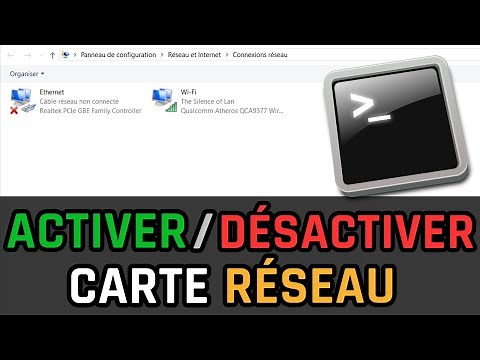 Comment activer ou désactiver une carte réseau Wi-Fi Windows avec CMD ?