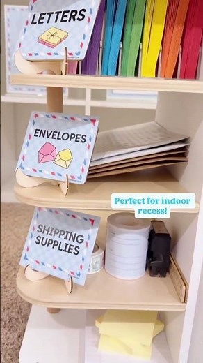 The cutest Post Office Dramatic Play set for little learners! 💌📮