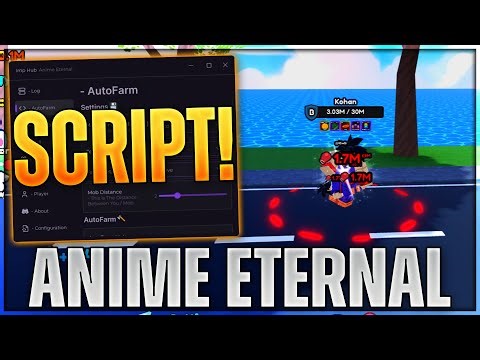 Anime Eternal Script Hack | Auto Farm, Auto Dungeon & MORE!