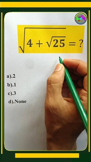 Solve this Square Root Problem? #maths #squareroot #root #algebra #shortfeed