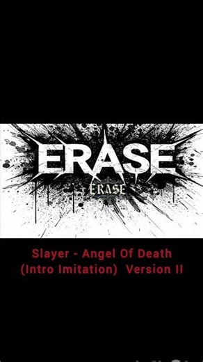 Slayer - Angel Of Death (Intro Imitation) Version II