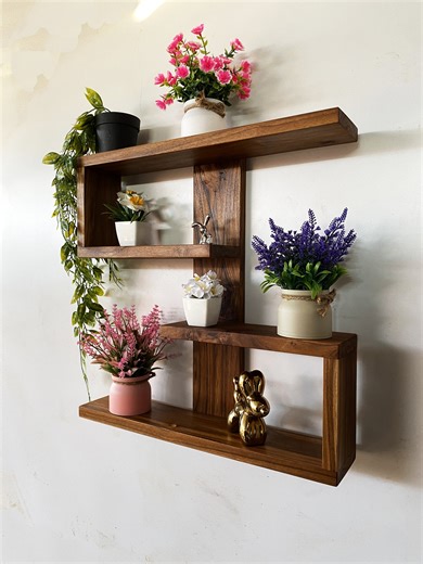 Elegant Minimalist Wall Shelf🔥#fblifestyle | Space 4 Home