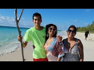 Nude Beach Bahamas 🇧🇸 Amazing Jeep Tour for Mom's 60th Birthday 🎂 pt1