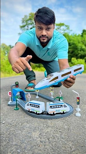 AMR Realistic Bande Bharat Rc Bullet Train Vs Smartcraft Electric Bullet Train