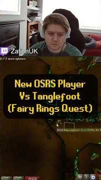 🧚New OSRS Player's Vs Tanglefoot for Fairy Rings Quest! #osrs #runescape #twitch #gaming #shorts
