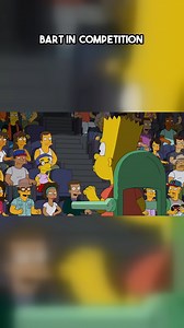Bart in competition #simpsons | SIM EDIT
