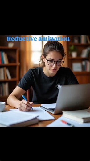 chemistry solutions. on Instagram: "Reductive amination reaction . #chemistry Chemistry #organic Organic #phdlife Research #academic Chem"