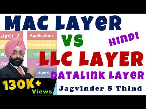 Data Link Layer LLC Vs MAC Layer in Hindi - Networking - part 16