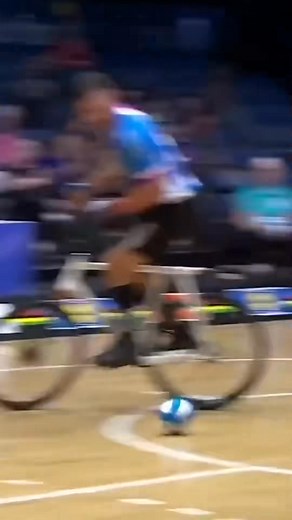 Ever been nutmegged on a bike?… This is Cycleball ⚽️🤯 | TNT Sports