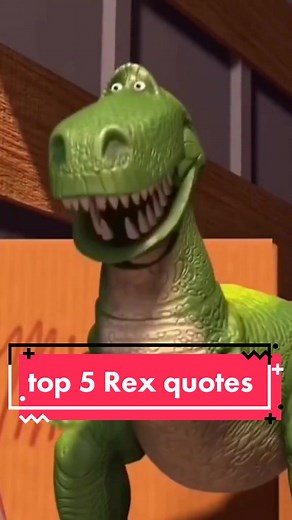 Top 5 Rex Quotes from Toy Story | Happy Dinosaur Day🦖