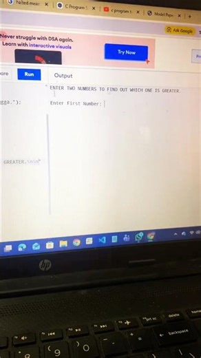 First time programming be like😅