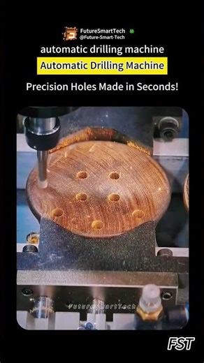 Automatic Drilling Machine — Precision Holes Made in Seconds!