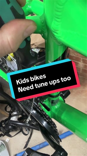 Little freshen up for this kids bike #procycle #bikemechanic