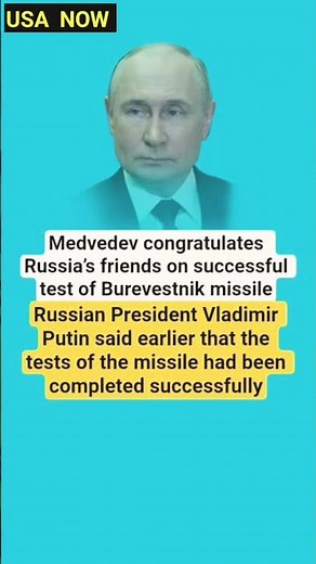 Medvedev congratulates Russia’s friends on successful test of #russiaukrainewar