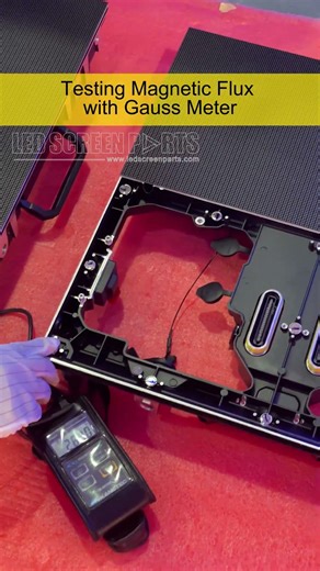 Precision Magnet Performance Testing for Indoor LED Modules Title