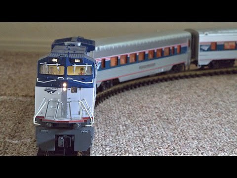 My Final Model Train Video From California