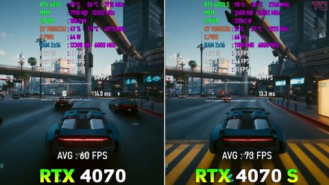 RTX 4070 SUPER vs RTX 4070 - Test in 10 games