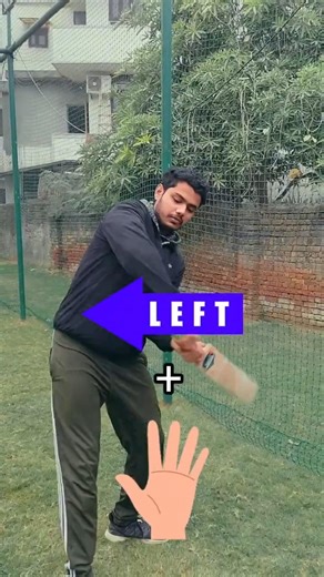 We Tried Batting LEFT Handed😂 #cricket #cricketvlog #lefthandchallenge #challenge