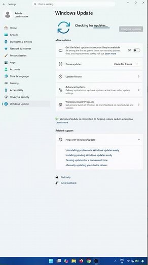 How to Check for Windows Updates (Windows 11 Guide)