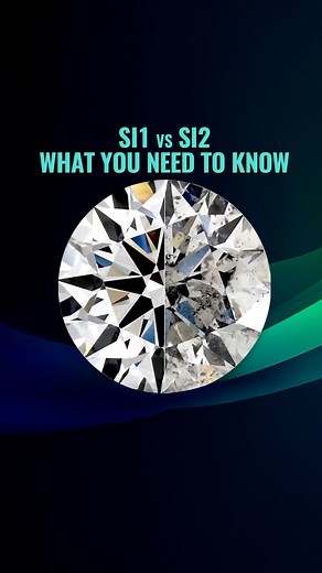 Diamond Buying Experts | Rob & Josh on Instagram: "💎 SI1 vs. SI2: What You Need to Know 💎 ✨ Choosing between SI1 and SI2 diamonds? Here’s what you need to consider! 🔍 SI1 Clarity: Offers a near-flawless look with inclusions only visible under magnification. These diamonds deliver brilliance and beauty without the premium price tag. 🔍 SI2 Clarity: Budget-friendly with inclusions that may be visible to the naked eye. However, clever settings can mask imperfections, making them an excellent cho