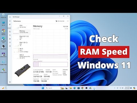 How to Check RAM Speed in Windows 11
