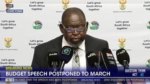 Finance Minister Enoch Godongwana says the budget speech will now be tabled on 12 March 2025. #BudgetSpeech #DStv403 | eNCAnews