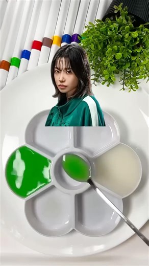 Squid Game❌ #coloring #colormixing #art #shorts #satisfying #shortvideo