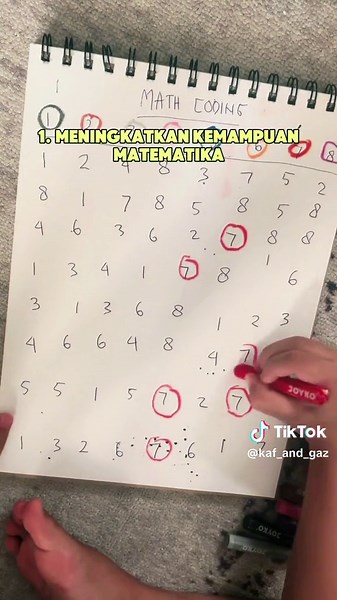 Cara Main Math Coding untuk Anak 5 Tahun