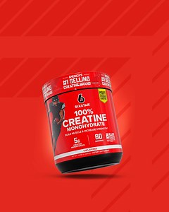No blends. No fillers. Just pure creatine monohydrate and trusted by athletes who put in the work and expect their nutrition to keep up. ¹Creatine helps the body create ATP. ATP produces cellular energy, which the brain uses for various functions.*In a 12-week study on untrained individuals, subjects taking the creatine in Six Star® Creatine products, with a training program, gained over four times more muscle than subjects using a placebo (7.12 vs. 1.30 lbs.). | Sixstar