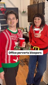 Enjoy some bloopers from @luke_null office pervert sketch we did #bloopers #funnyreels #officehumor #breaking #sketchcomedy | Steph Tolev