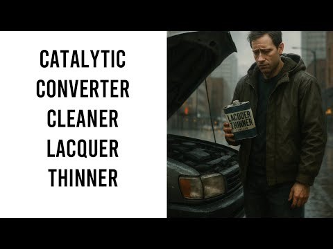 Catalytic Converter Cleaner Lacquer Thinner