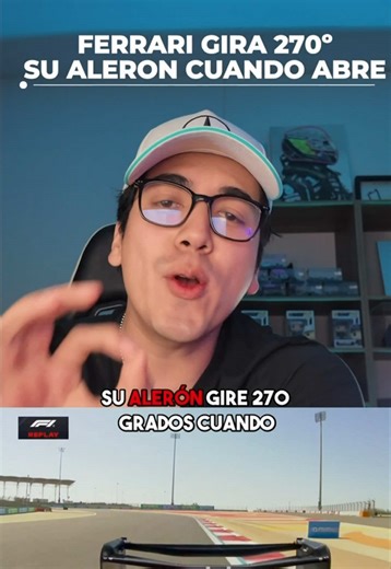 Ferrari trae unn alerón que gira 270 grados cuando se abre! #escaleraf1 #formula1 #f1 #tiktokdeportes #ferrari