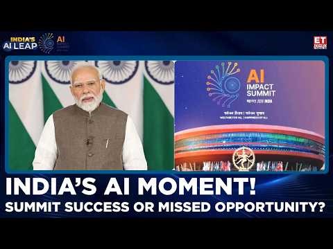 AI Impact Summit Keynote: Big Opportunity for India, But Management Lapses Exposed | ET Now