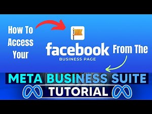 How To Access Your Facebook Page Page From The Meta Business Suite In 2024