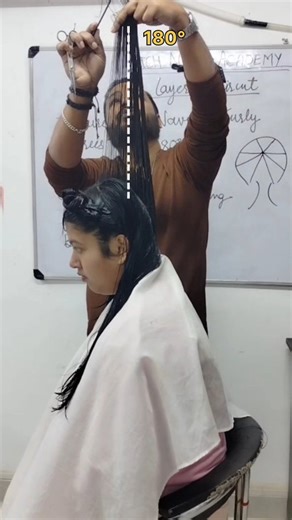 Rich n Rise Salon & Academy | Long Layers Hair Cut Tutorial ✂️✨ Perfect length ✨ Perfect layers ✨ Is tutorial mein seekhiye Long Layers Hair Cut step-by-step – ✔️ Face... | Instagram